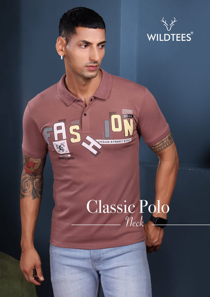 Lot No 165 To 172 Wild Tees Canvas Interlock Mens Tshirts Wholesaler Gujarat
