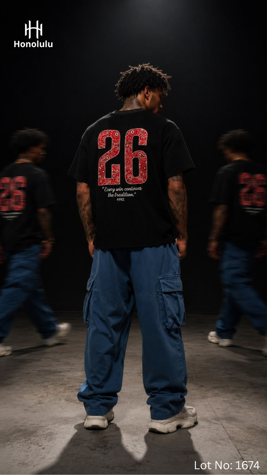 Lot No 1674 Down Shoulder Honolulu Imported Mens Tshirts Exporter Gujarat