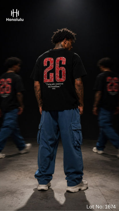 Lot No 1674 Down Shoulder Honolulu Imported Mens Tshirts Exporter Gujarat