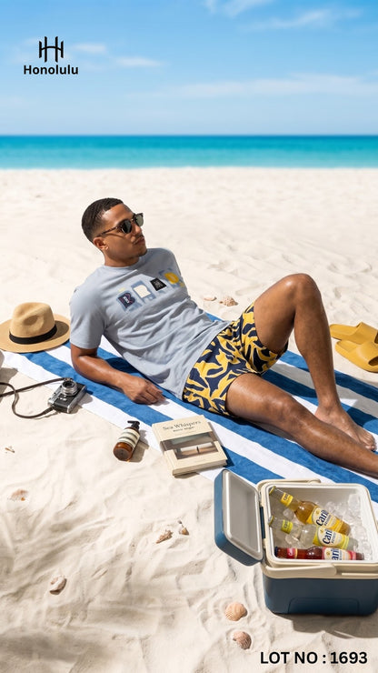 Lot No 1693 Honolulu Imported Mens Tshirts Exporter India