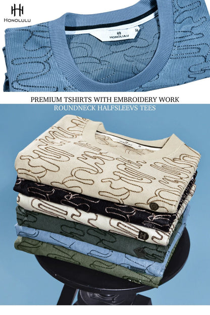 Lot No 1698 Honolulu Knit Mens Tshirts Wholesale Rate