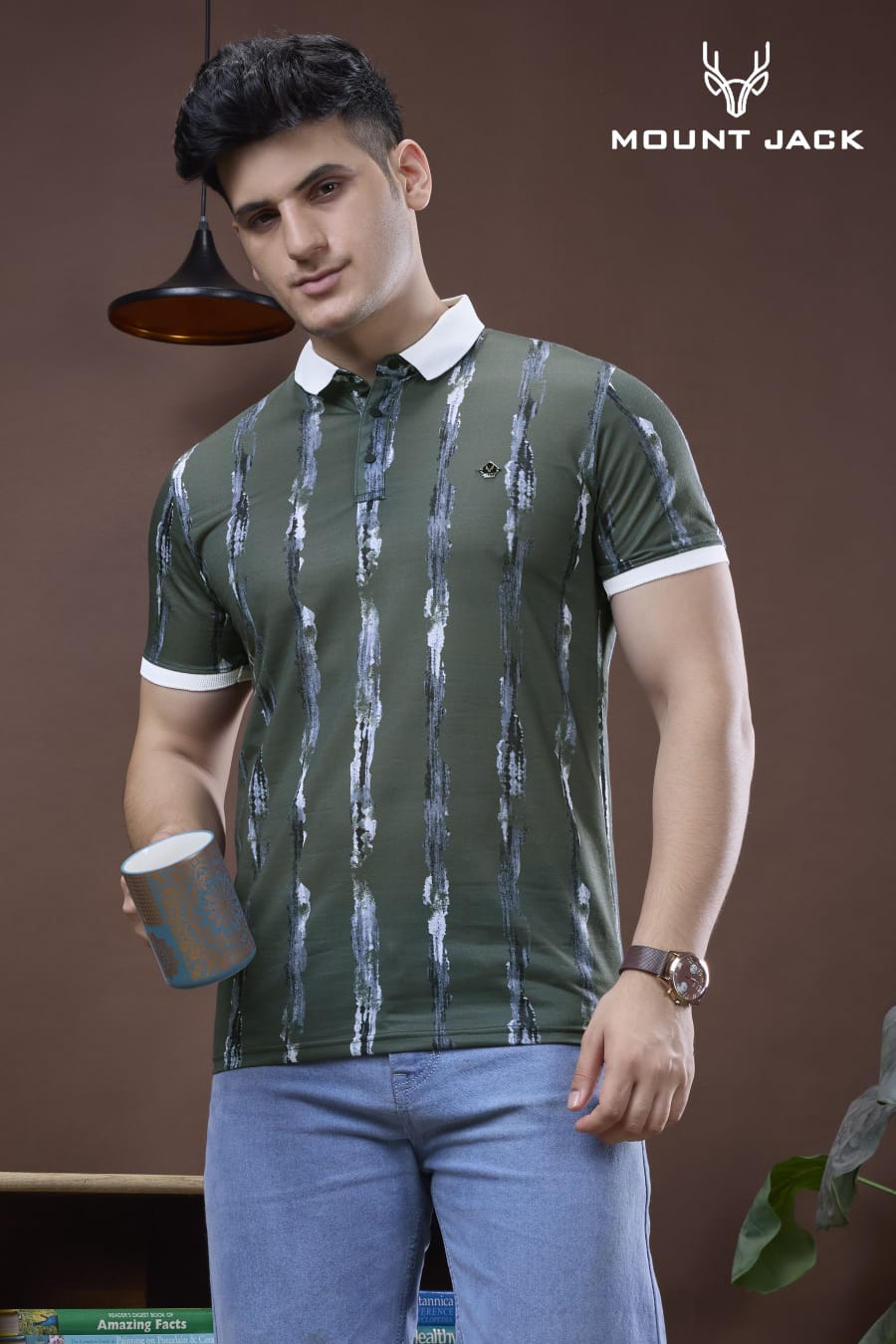 Lot No 1745-1752 Mount Jack Aop Mens Tshirts Wholesaler Gujarat