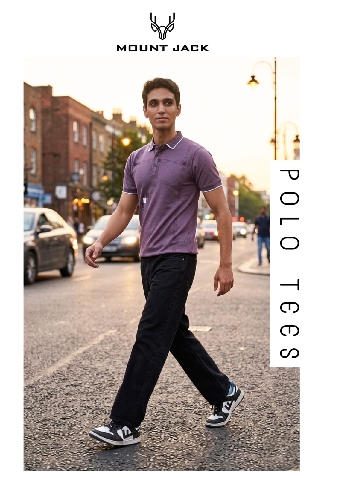 Lot No 180-187 Mount Jack Dobby Mens Tshirts Wholesaler Gujarat