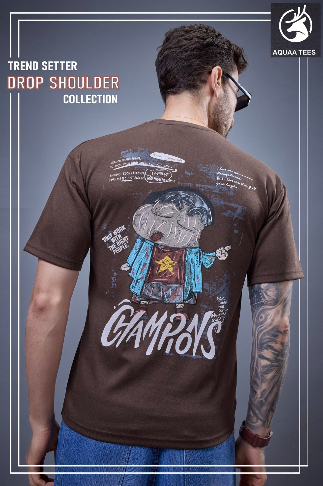 Lot No 212 Aquaa Tees Interlock Mens Tshirts Wholesaler India