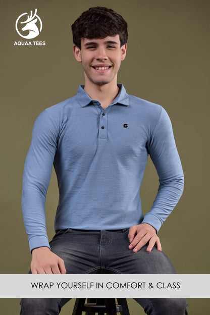 Lot No 215 Aquaa Tees Cotton Jacquard Mens Tshirts Manufacturer