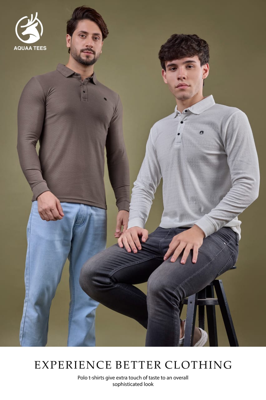 Lot No 215 Aquaa Tees Cotton Jacquard Mens Tshirts Manufacturer