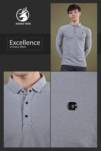 Lot No 215 Aquaa Tees Cotton Jacquard Mens Tshirts Manufacturer