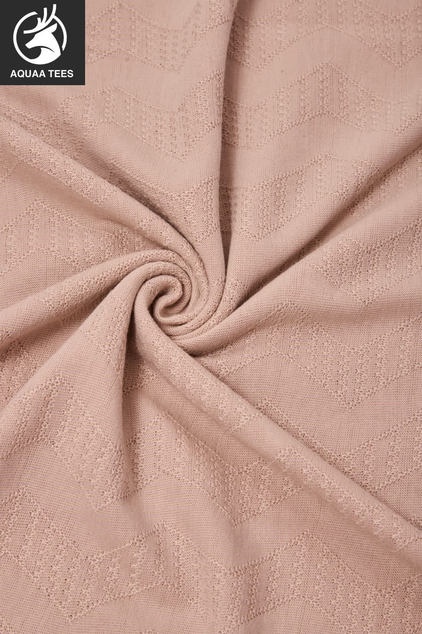 Lot No 215 Aquaa Tees Cotton Jacquard Mens Tshirts Manufacturer