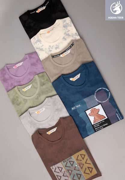 Lot No 221 Aquaa Tees Interlock Mens Tshirts Wholesaler Ahmedabad