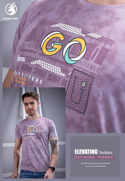 Lot No 221 Aquaa Tees Interlock Mens Tshirts Wholesaler Ahmedabad