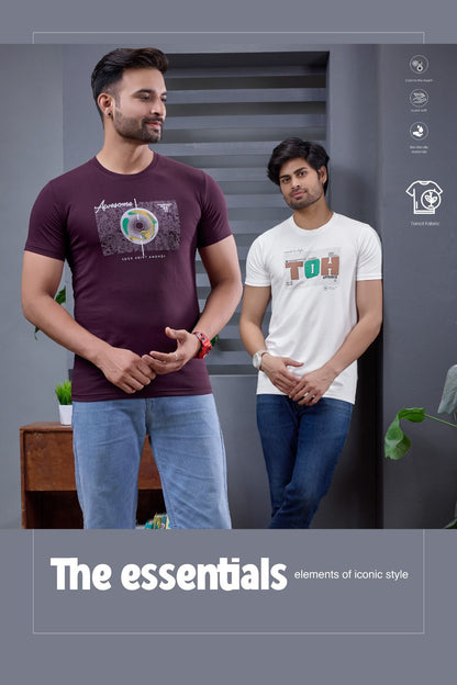Lot No 235 Aquaa Tees Imported Mens Tshirts Wholesaler India