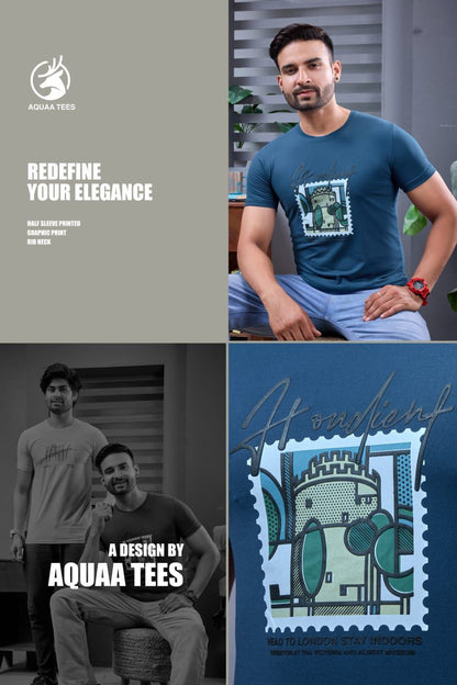 Lot No 235 Aquaa Tees Imported Mens Tshirts Wholesaler India