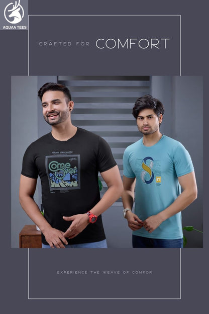 Lot No 235 Aquaa Tees Imported Mens Tshirts Wholesaler India