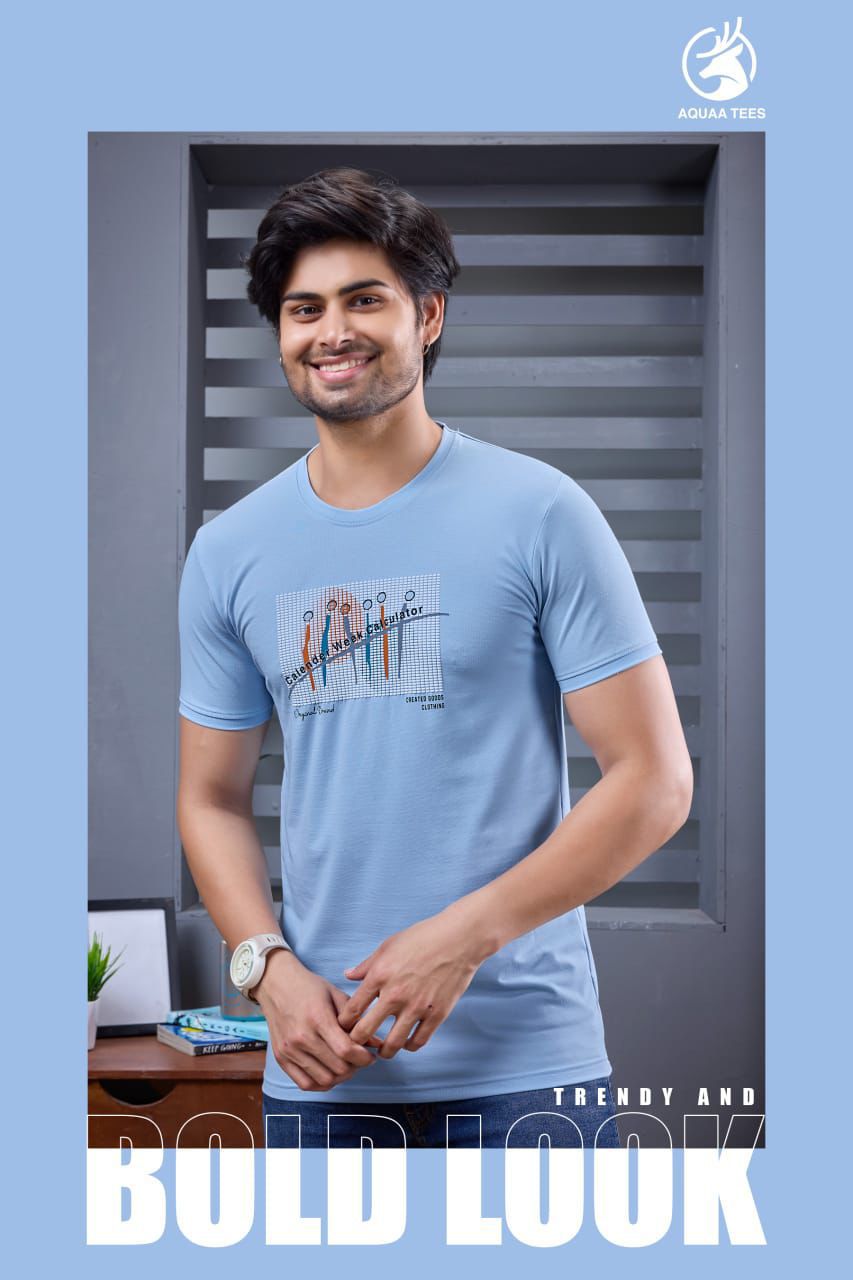 Lot No 235 Aquaa Tees Imported Mens Tshirts Wholesaler India