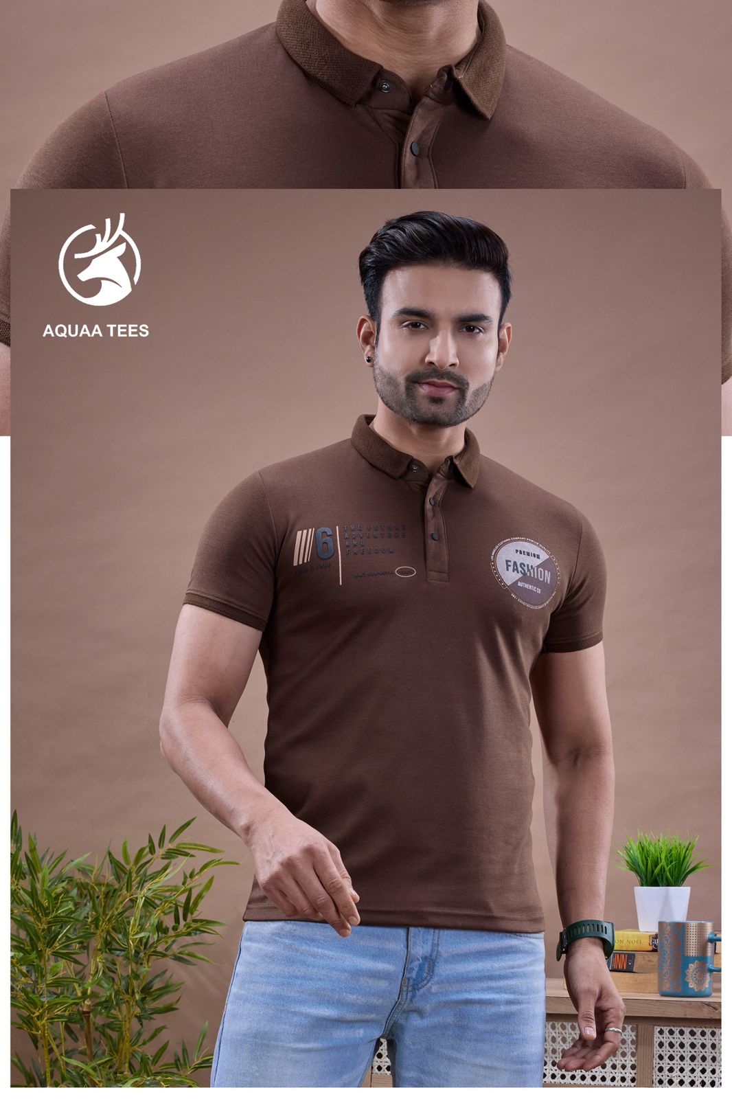 Lot No 243 Aquaa Tees Interlock Mens Tshirts Supplier Ahmedabad