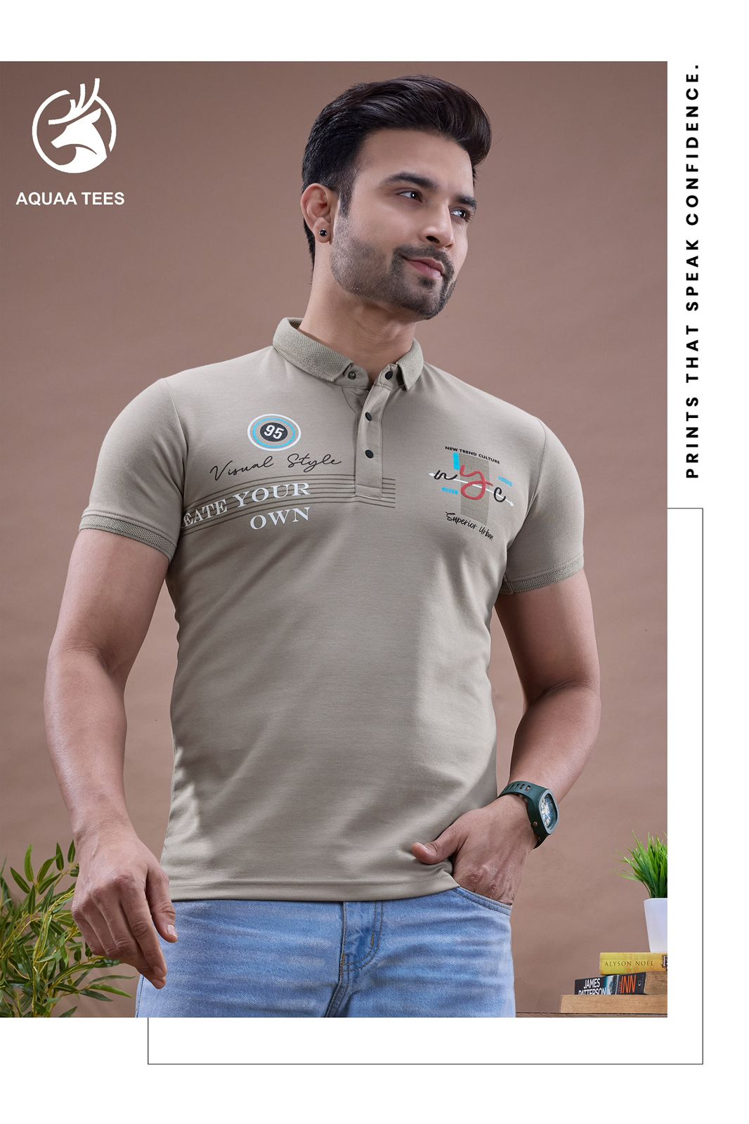 Lot No 243 Aquaa Tees Interlock Mens Tshirts Supplier Ahmedabad