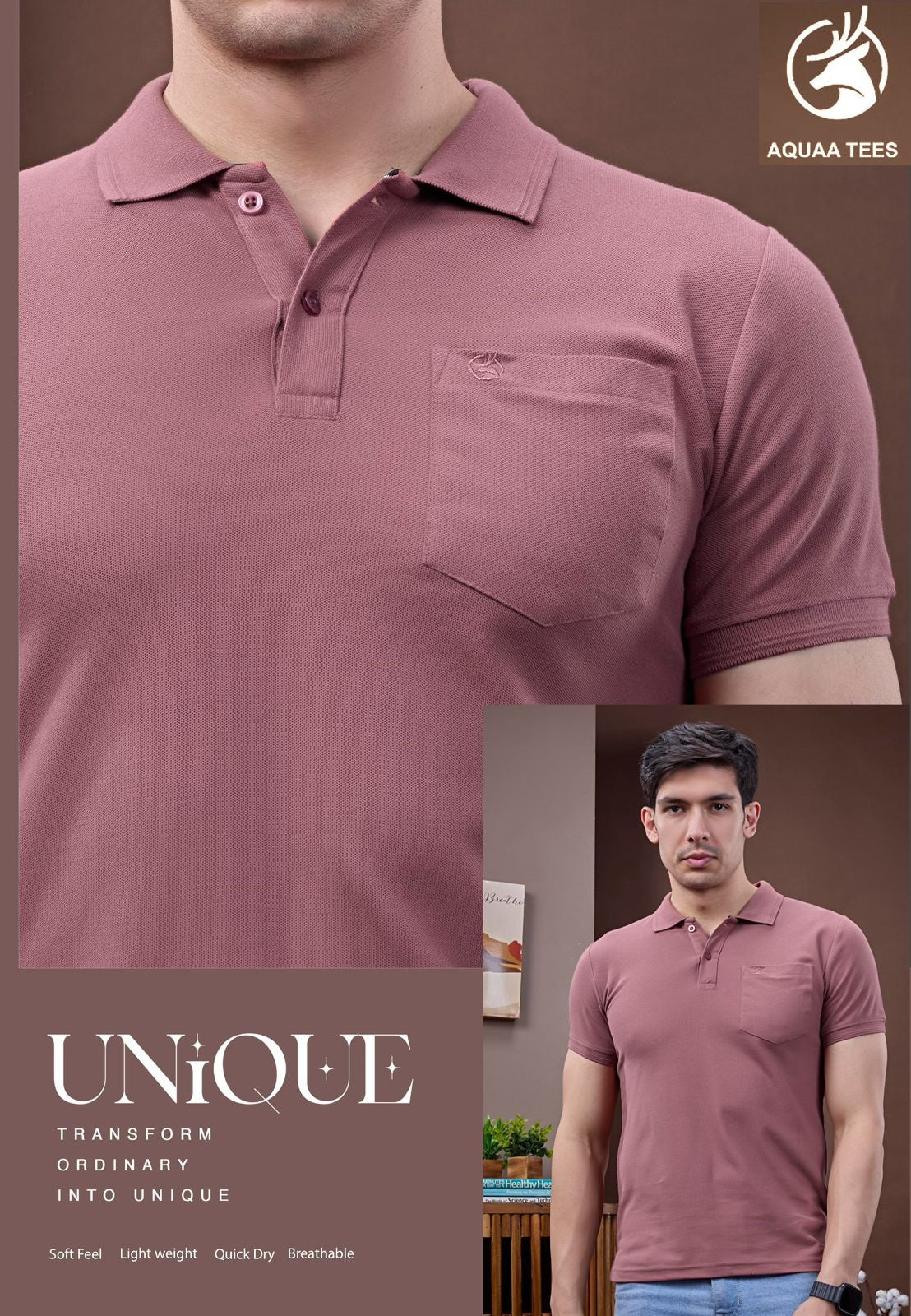 Lot No 246 Aquaa Tees Matty Mens Tshirts Supplier Gujarat