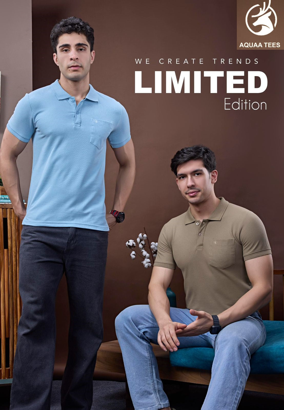 Lot No 246 Aquaa Tees Matty Mens Tshirts Supplier Gujarat