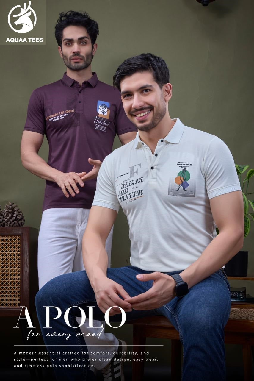 Lot No 247 Aquaa Tees Tencil Lycra Mens Tshirts Wholesaler Ahmedabad