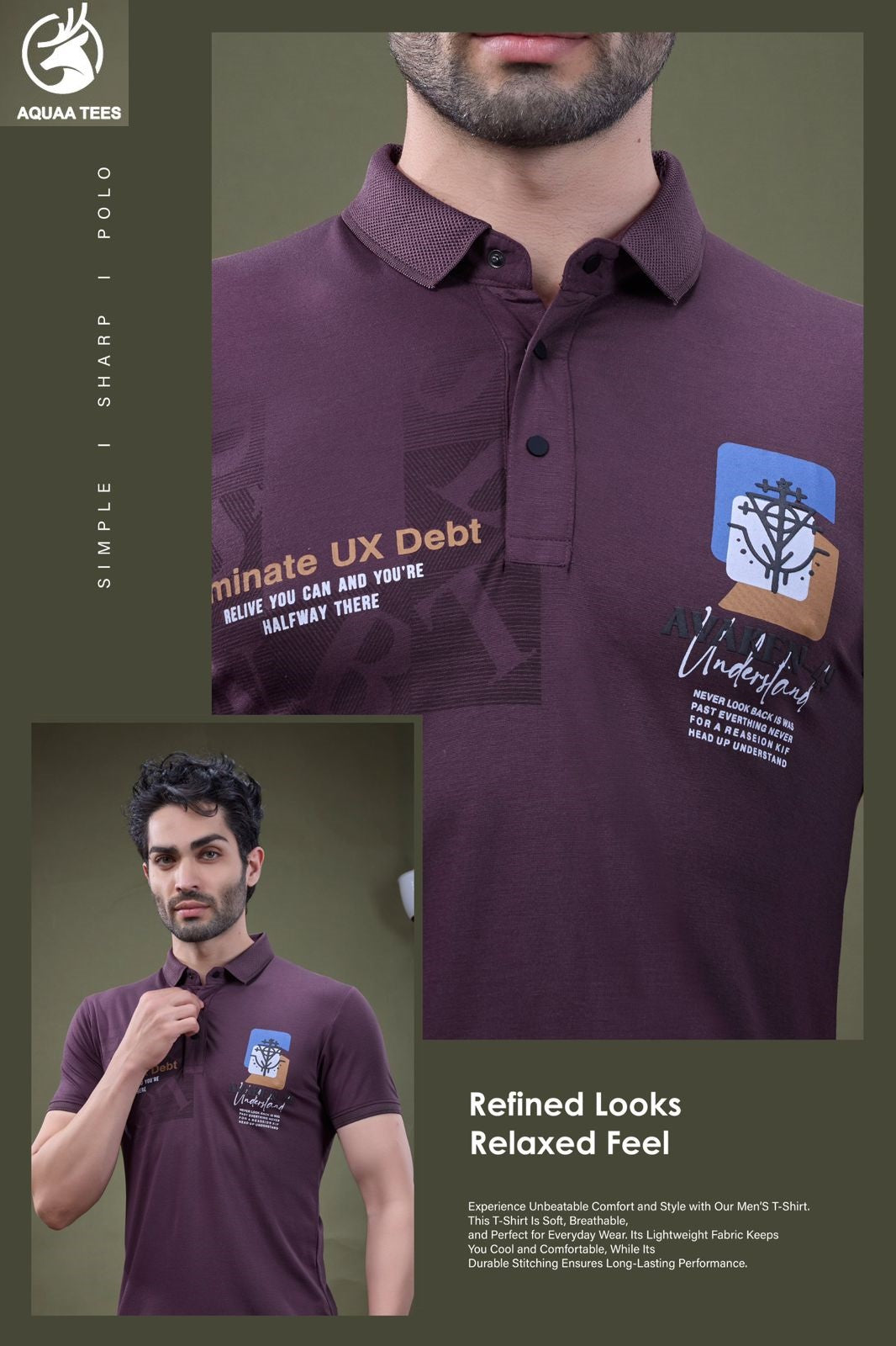 Lot No 247 Aquaa Tees Tencil Lycra Mens Tshirts Wholesaler Ahmedabad