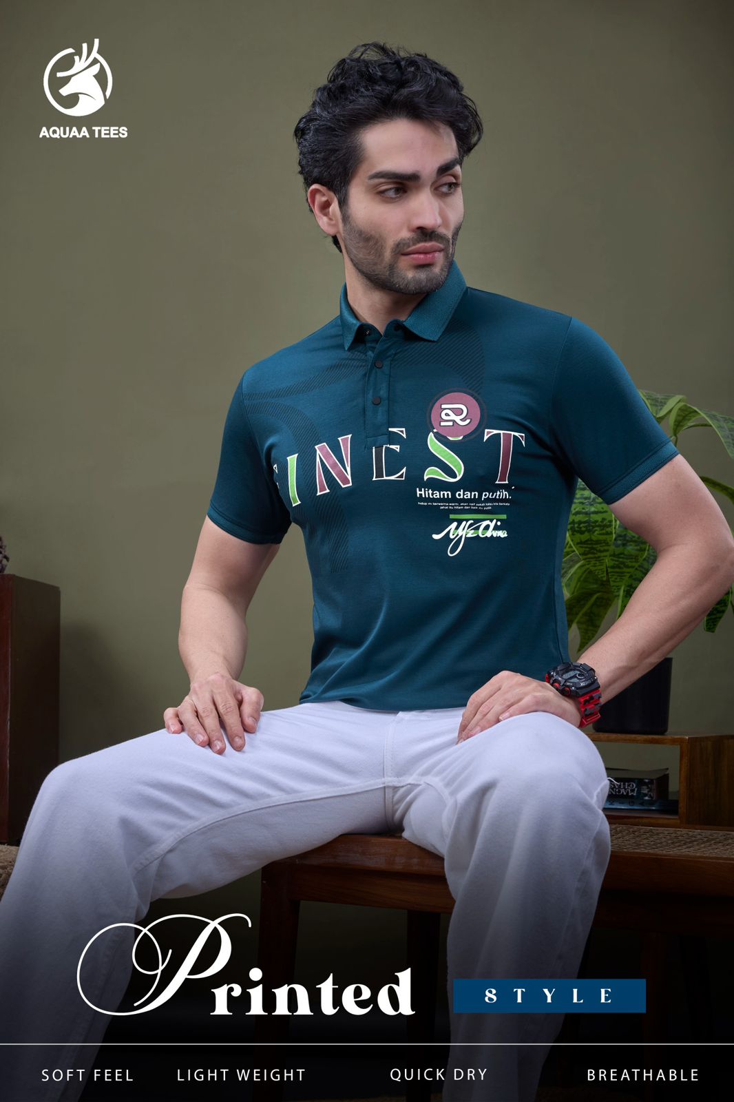 Lot No 247 Aquaa Tees Tencil Lycra Mens Tshirts Wholesaler Ahmedabad