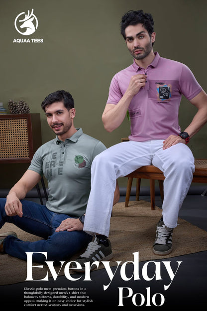 Lot No 247 Aquaa Tees Tencil Lycra Mens Tshirts Wholesaler Ahmedabad