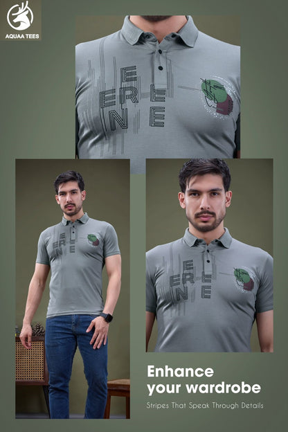 Lot No 247 Aquaa Tees Tencil Lycra Mens Tshirts Wholesaler Ahmedabad