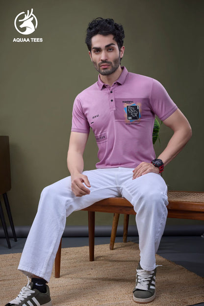 Lot No 247 Aquaa Tees Tencil Lycra Mens Tshirts Wholesaler Ahmedabad