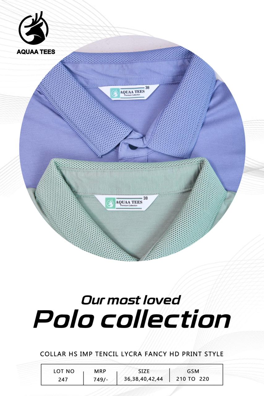 Lot No 247 Aquaa Tees Tencil Lycra Mens Tshirts Wholesaler Ahmedabad
