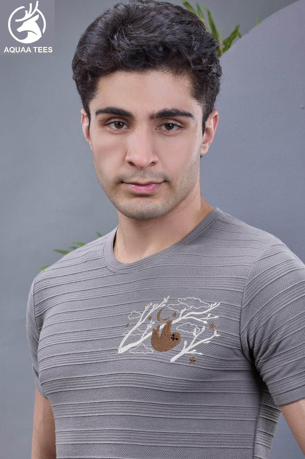 Lot No 249 Aquaa Tees Cotton Knit Mens Tshirts Manufacturer India