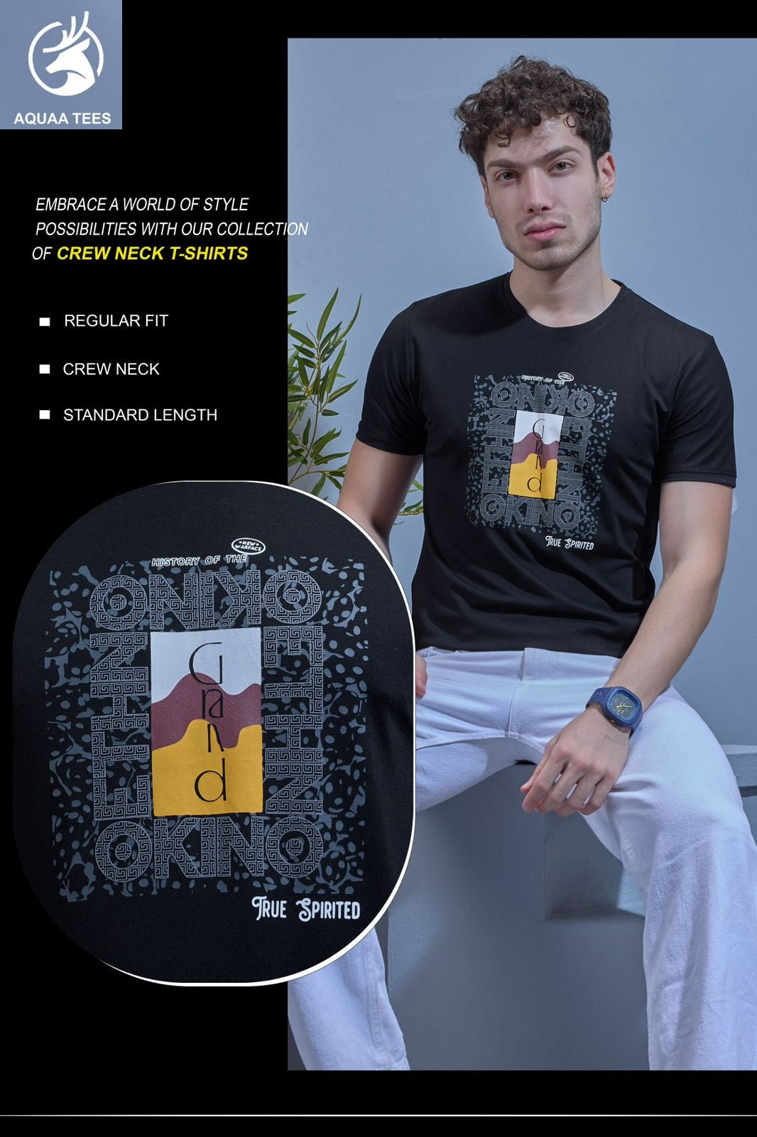 Lot No 250 Aquaa Tees Tencil Lycra Mens Tshirts Exporter Ahmedabad