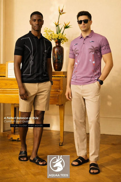Lot No 260 Aquaa Tees Tencil Lycra Mens Tshirts Exporter Gujarat