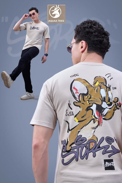 Lot No 262 Aquaa Tees Cotton Looper Mens Tshirts Wholesaler Gujarat