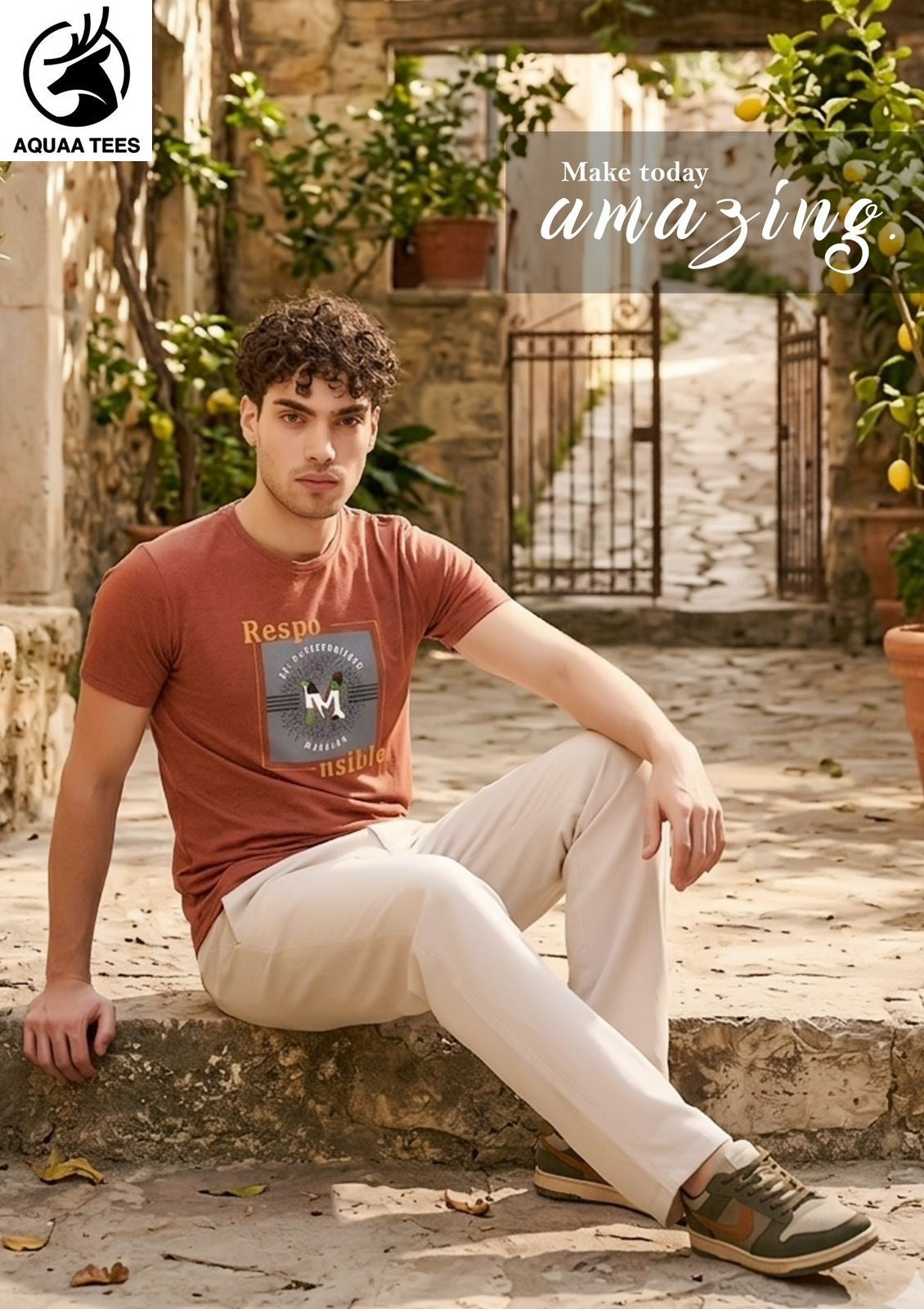 Lot No 269 Aquaa Tees Canvas Interlock Mens Tshirts Exporter