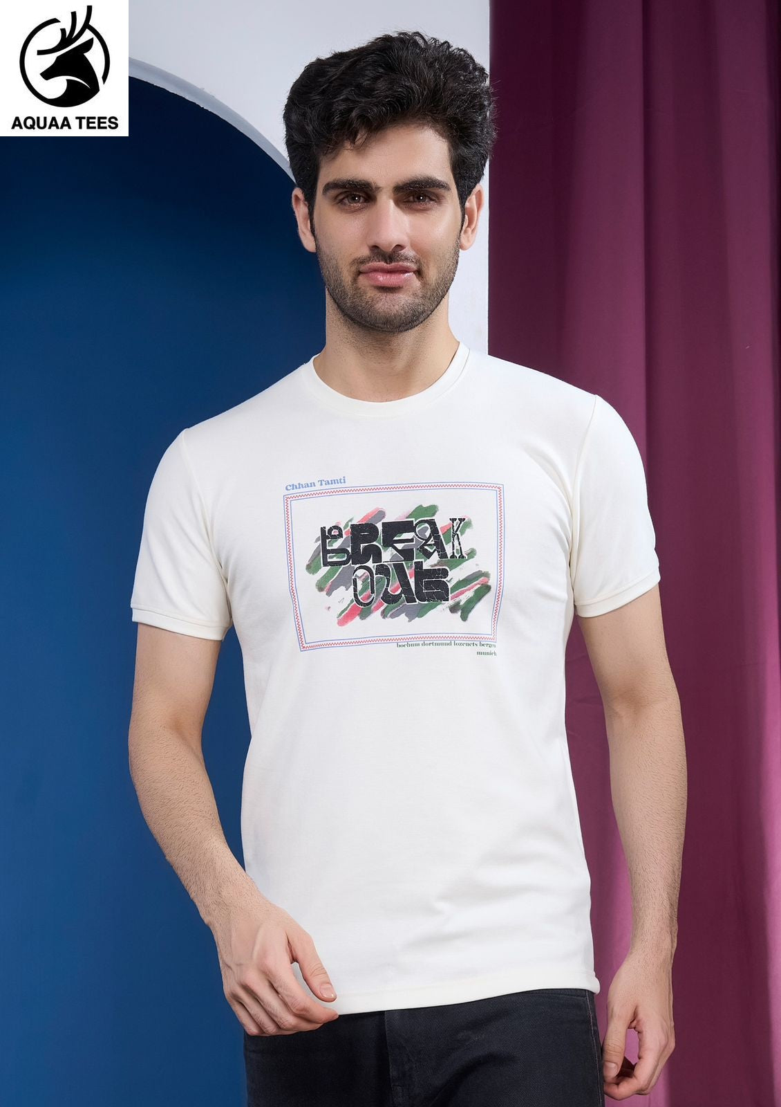 Lot No 269 Aquaa Tees Canvas Interlock Mens Tshirts Exporter