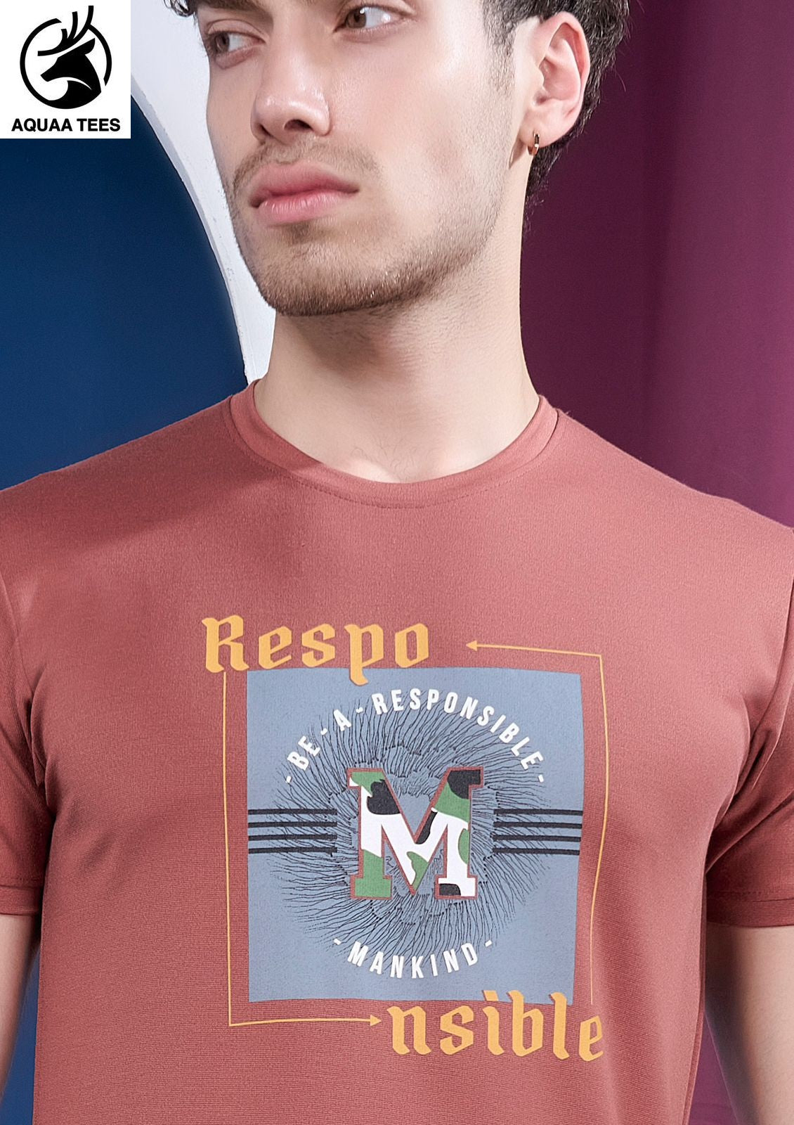 Lot No 269 Aquaa Tees Canvas Interlock Mens Tshirts Exporter