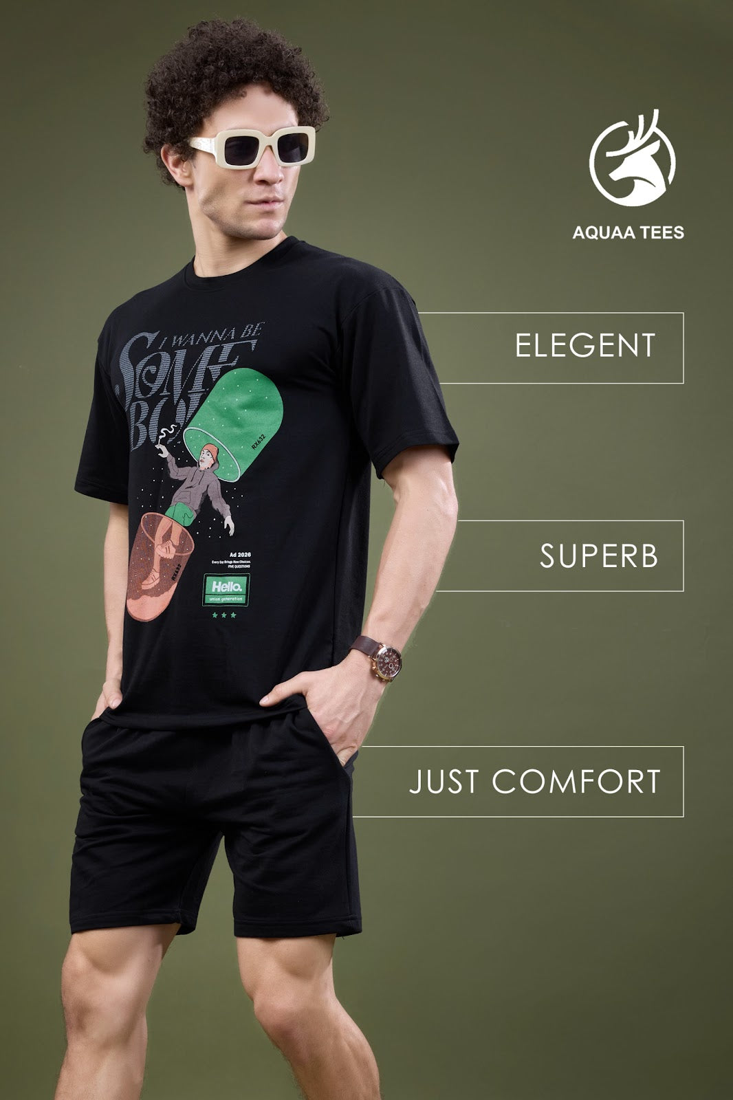 Lot No 272 Aquaa Tees Cotton Looper Mens Co Ord Set Exporter Gujarat