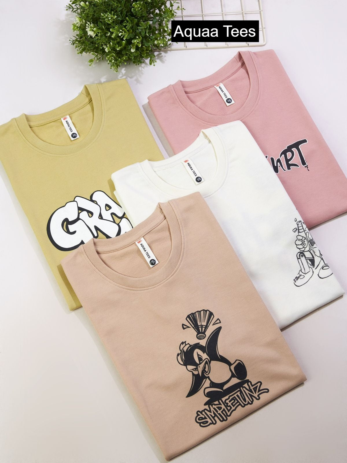 Lot No 273 Aquaa Tees Cotton Looper Mens Tshirts Wholesaler Ahmedabad
