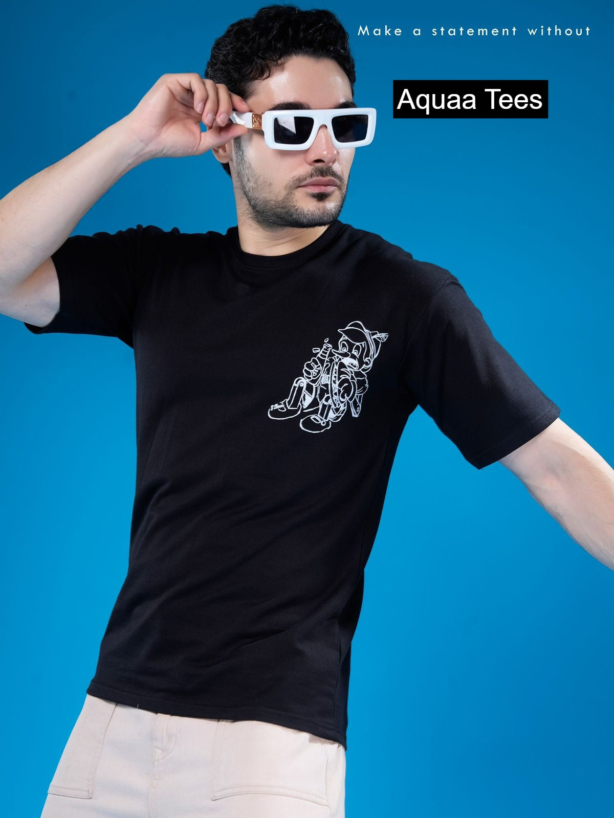 Lot No 273 Aquaa Tees Cotton Looper Mens Tshirts Wholesaler Ahmedabad