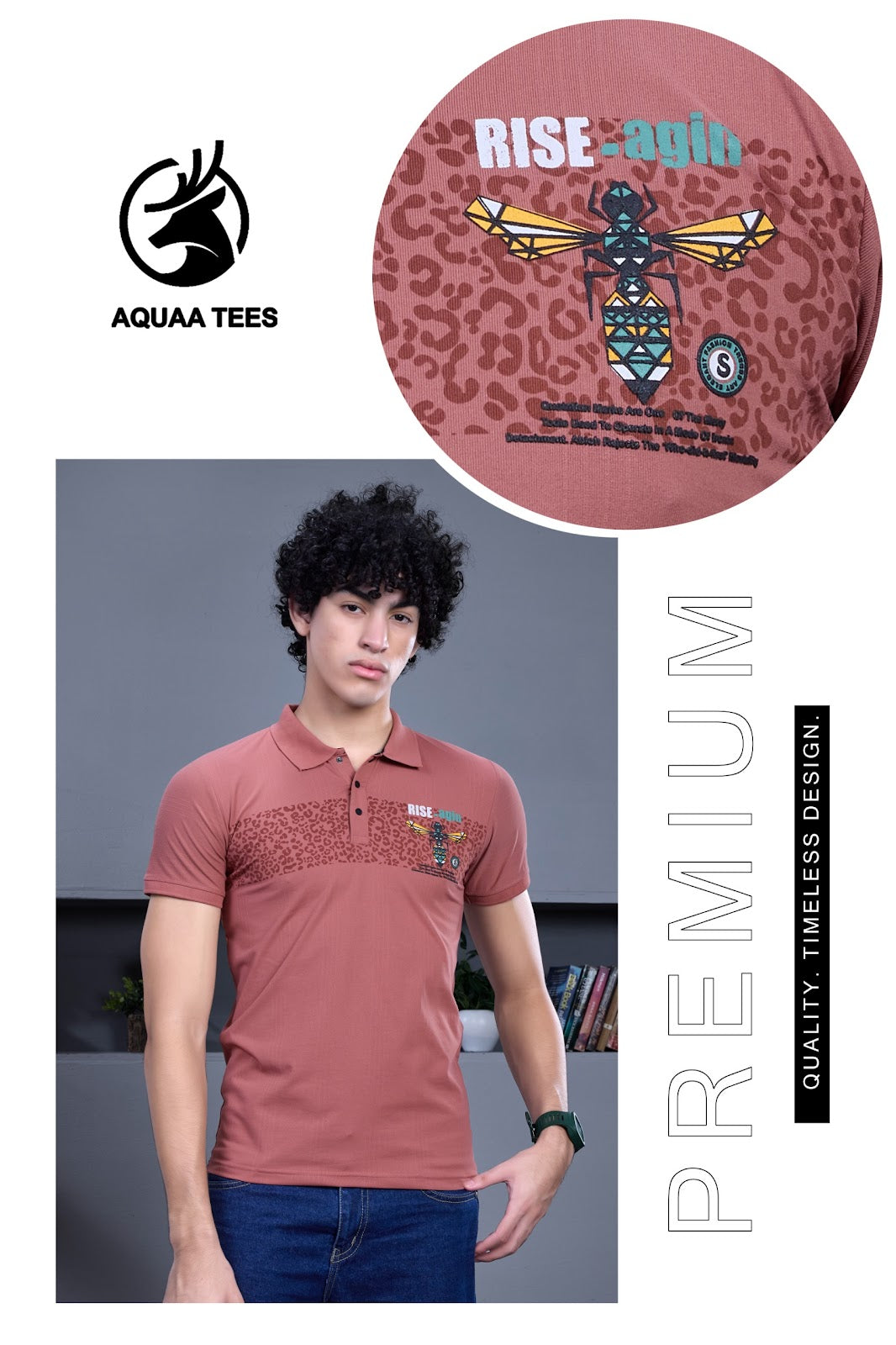 Lot No 286 Hd Print Aquaa Tees Imported Mens Tshirts Wholesale