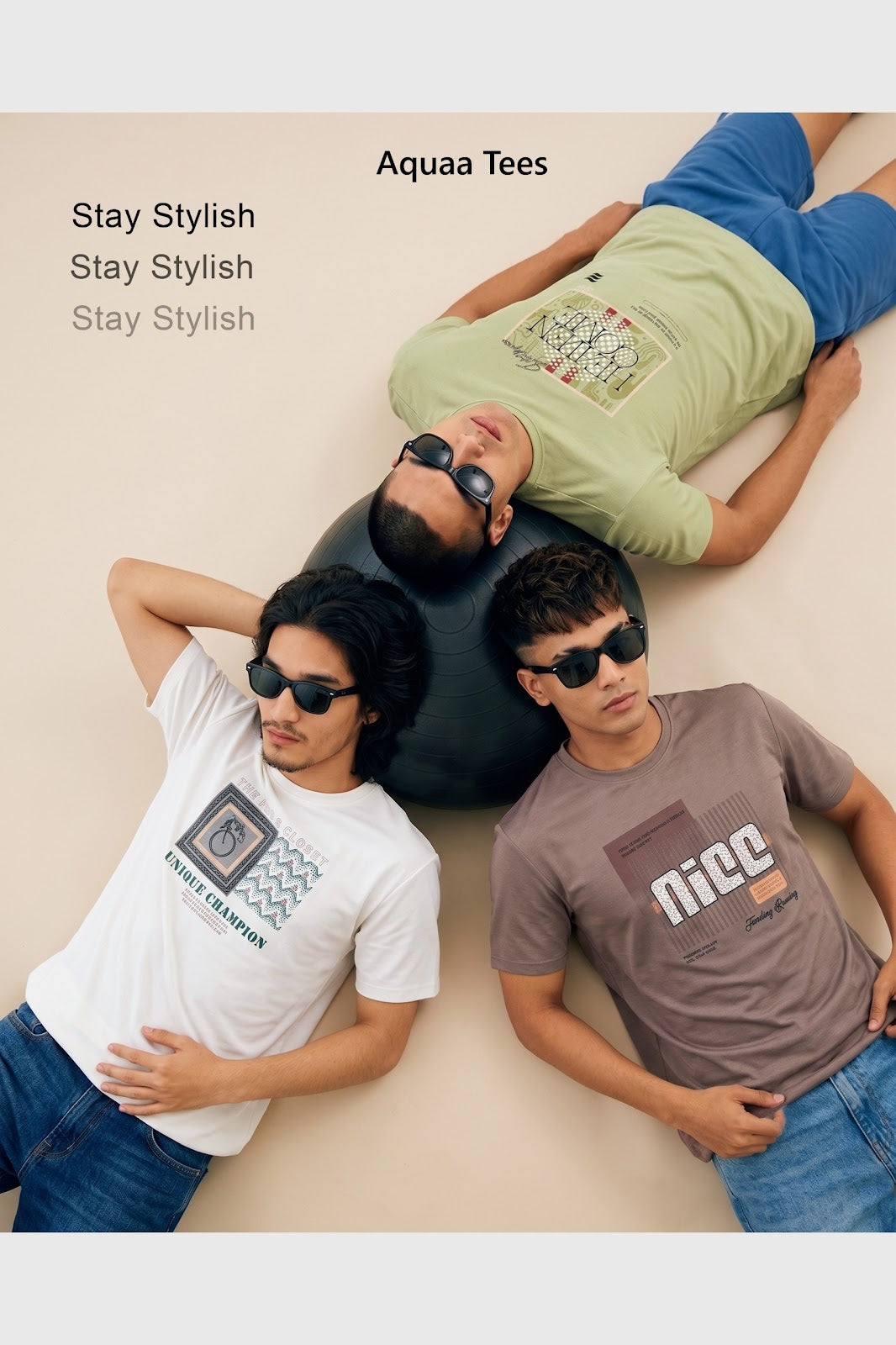 Lot No 287 Imported Aquaa Tees Tencil Lycra Mens Tshirts Wholesale Price