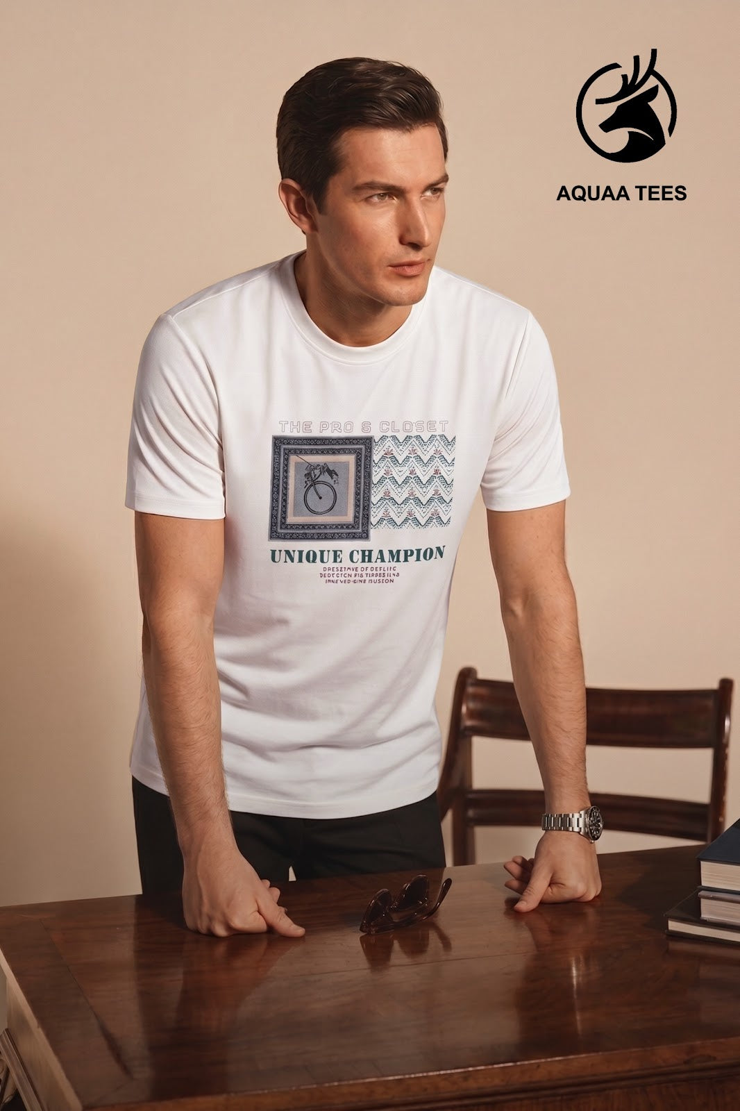 Lot No 287 Imported Aquaa Tees Tencil Lycra Mens Tshirts Wholesale Price