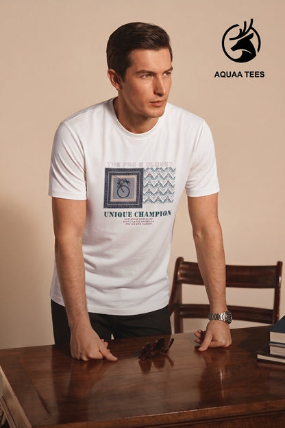 Lot No 287 Imported Aquaa Tees Tencil Lycra Mens Tshirts Wholesale Price