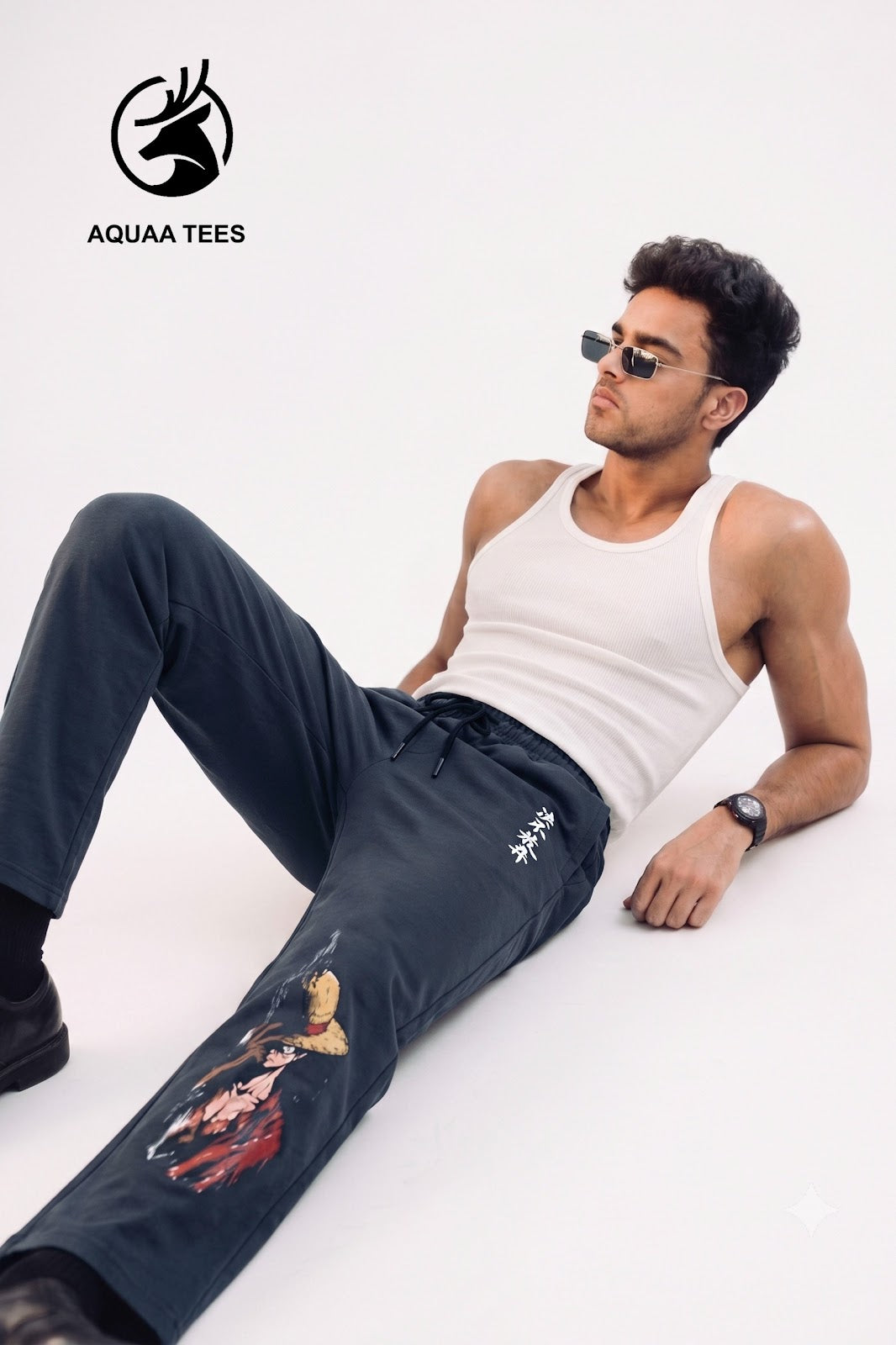 Lot No 296 Korean Baggy Aquaa Tees Imported Mens Track Pants Supplier Ahmedabad