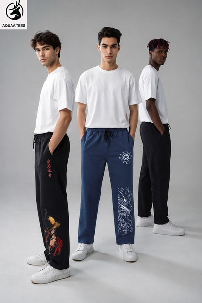 Lot No 296 Korean Baggy Aquaa Tees Imported Mens Track Pants Supplier Ahmedabad