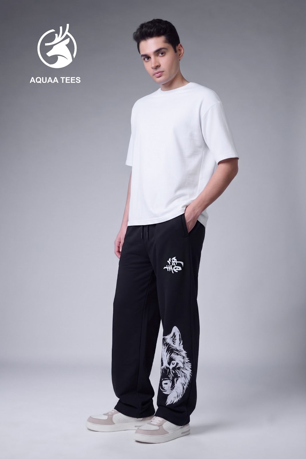 Lot No 296 Korean Baggy Aquaa Tees Imported Mens Track Pants Supplier Ahmedabad