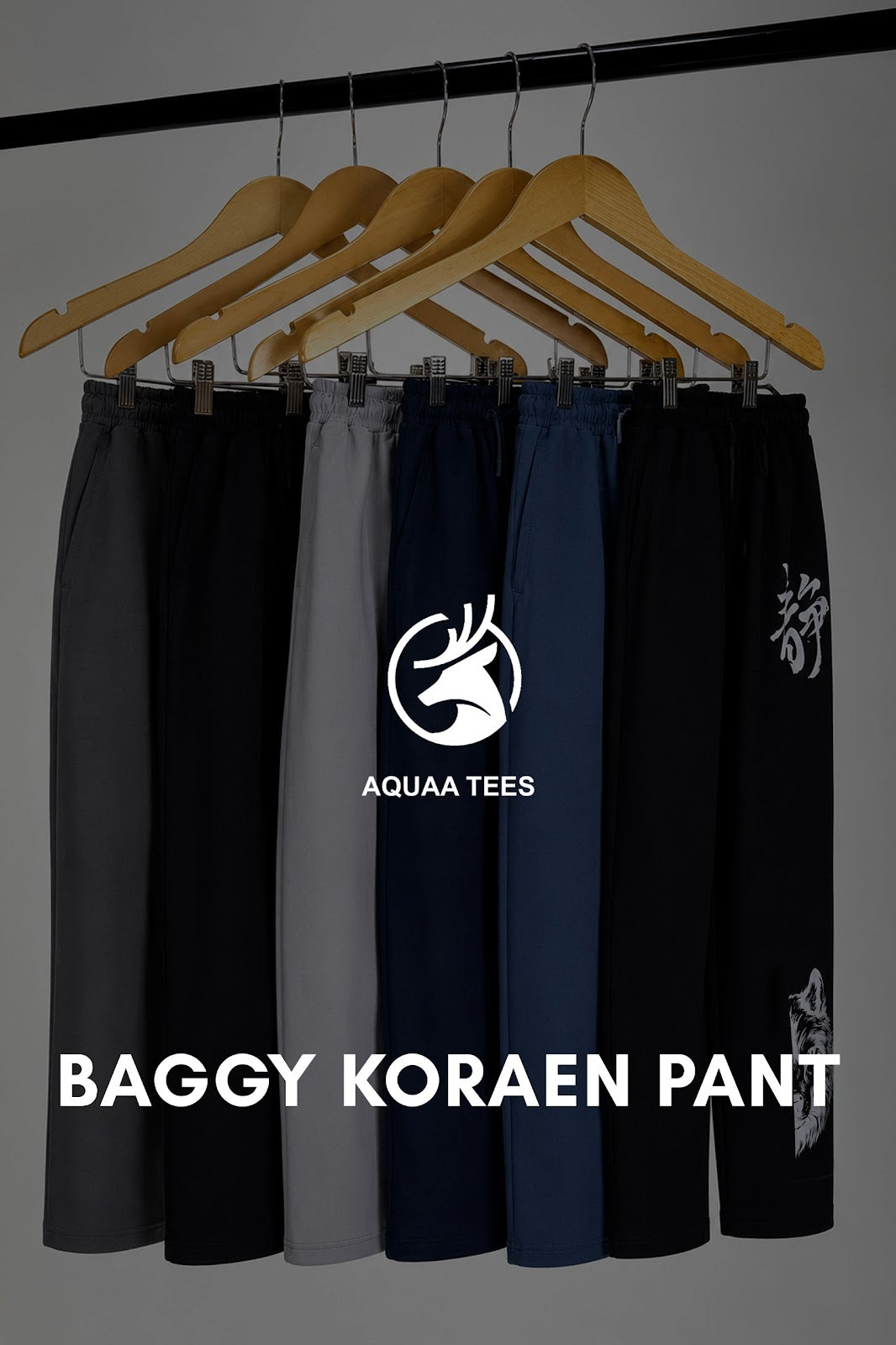 Lot No 296 Korean Baggy Aquaa Tees Imported Mens Track Pants Supplier Ahmedabad