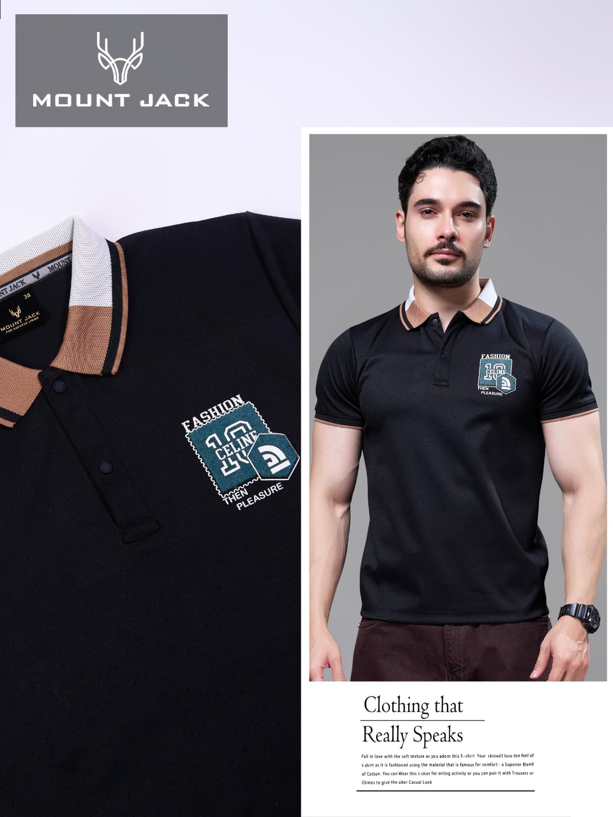 Lot No 3202-3207 Plain Mount Jack Imported Mens Tshirts Supplier Gujarat