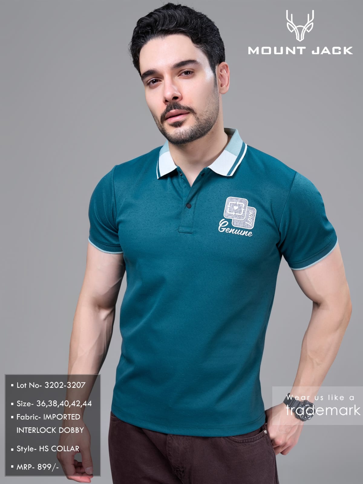 Lot No 3202-3207 Plain Mount Jack Imported Mens Tshirts Supplier Gujarat