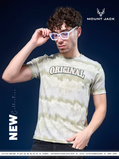 Lot No 382-387 Mount Jack Imported Mens Tshirts Wholesaler Ahmedabad